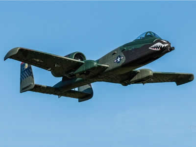 Dynam A-10 Thunderbolt II V2 Green 64mm EDF Jet - PNP  RC airplane