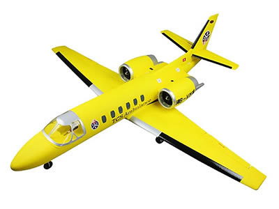 DYNAM CESSNA 550 SWISS TURBO JET 1180mm PNP RC airplane