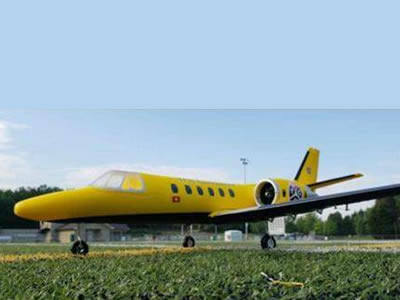 DYNAM CESSNA 550 SWISS TURBO JET 1180mm PNP RC airplane