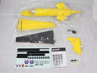 DYNAM CESSNA 550 SWISS TURBO JET 1180mm PNP RC airplane