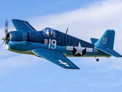 Dynam F6F Hellcat V2 1270mm (50 inch) Wingspan - PNP RC airplane