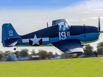 Dynam F6F Hellcat V2 1270mm (50 inch) Wingspan - PNP RC airplane