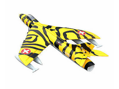 Dynam Hawker Hunter Fixed-wing 850mm Wingspan 70MM PNP EDF Jet 6S  RC Airplane