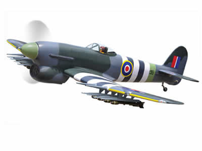 Dynam Hawker Tempest 1250mm Wingspan PNP RC Airplane