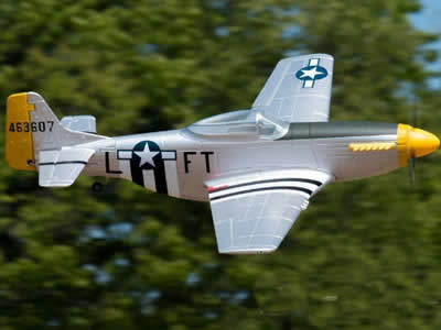 Dynam P-51D Mustang V2 1200mm (47 inch) Wingspan PNP RC airplane