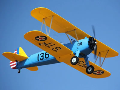 Dynam PT-17 1300mm PNP RC Airplane