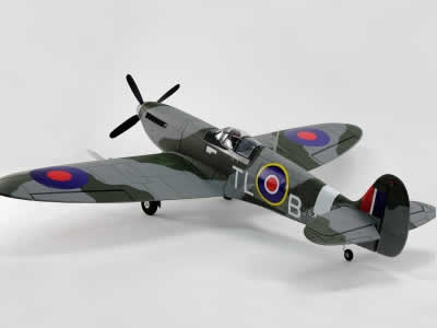 Dynam Spitfire 1200mm V3 RC Plane Warbird with Flaps  RC Airplane