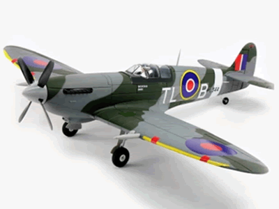 DYNAM SPITFIRE MKIX WITH RETRACTS 1200MM PNP RC airplane