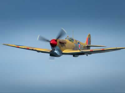 Dynam Spitfire Super Scale 1450mm ETO Scheme Warbird PNP RC Airplane