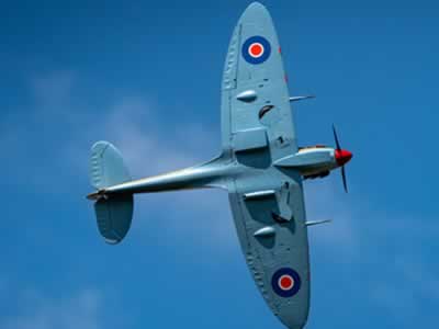 Dynam Spitfire Super Scale 1450mm ETO Scheme Warbird PNP RC Airplane