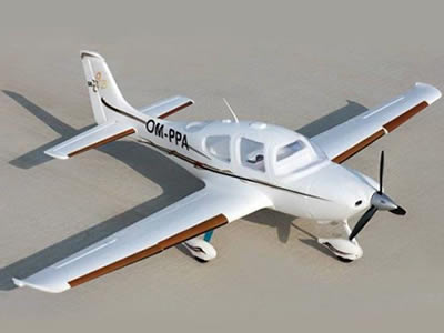 Dynam SR-22 White 1400mm PNP Airplane