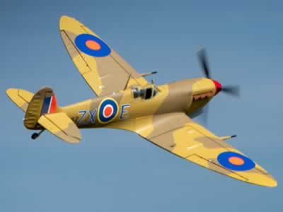 Dynam Spitfire Super Scale 1450mm ETO Scheme Warbird PNP RC Airplane